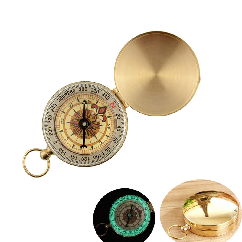 Copper Pocket Compass